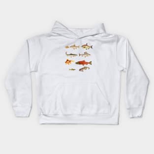 Fishing Line Kids Hoodie